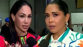 Melissa y Katia se volvieron a enfrentar en detrás de cámaras. | Fuente: América Televisión
