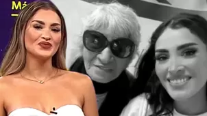 Michelle Soifer se conmovió al hablar sobre su abuelita en vivo