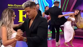 Michelle Soifer y Gleyson Reñé tuvieron incidente en pleno baile