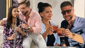 Mónica Sánchez y David Villanueva tuvieron emotivo reencuentro