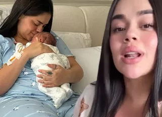 Natalia Segura contó mala experiencia con la lactancia.