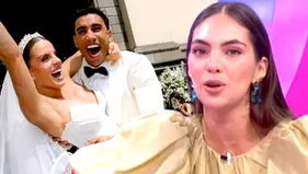 ¿Natalie Vértiz aprobó outfit de boda de Alejandra y Said Palao?