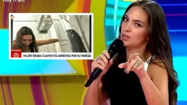 Natalie Vértiz pidió justifica para mujer agredida en Chimbote