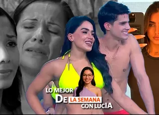 Lo mejor de la semana con LucIA | Composición: Katherine Lozano | Fuente: AméricaTv