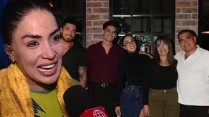 Onelia Molina lloró de emoción al hablar de Kevin y su familia