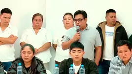 Padres de los integrantes rechazan esta dura situación | Fuente: América Televisión