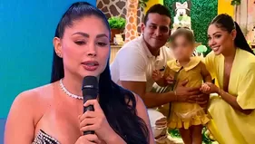 Pamela Franco negó desacuerdos con Christian Domínguez: "Por mi hija"