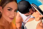 Pamela López sorprendió al dar apasionado beso a Franco Portales