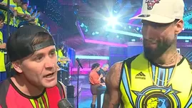 Pancho Rodríguez y Jota Benz se dicen de todo en detrás de cámaras. | Fuente: América Televisión