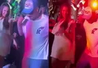 Ana Paula Consorte se lució bailando samba con Paolo Guerrero en su cumpleaños