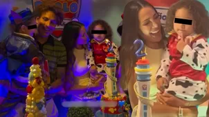 Ana Paula y Paolo celebraron a lo grande los 2 años de su hijo