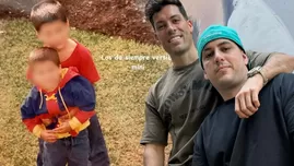 Patricio Parodi enterneció redes con foto de niño 