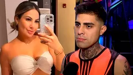 Paul Michael opinando sobre Pamela y Varo | Composición: Katherine Lozano | Fuente: AméricaTv e Instagram pamelalopez