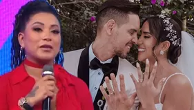 Paula Arias reveló si Melissa Paredes pidió canje para que cante en su boda