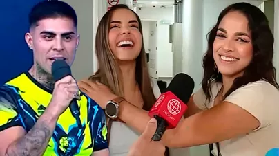 Raysa Ortiz bendice futuro romance de Mapi y Paul Michael. | Fuente: América Televisión