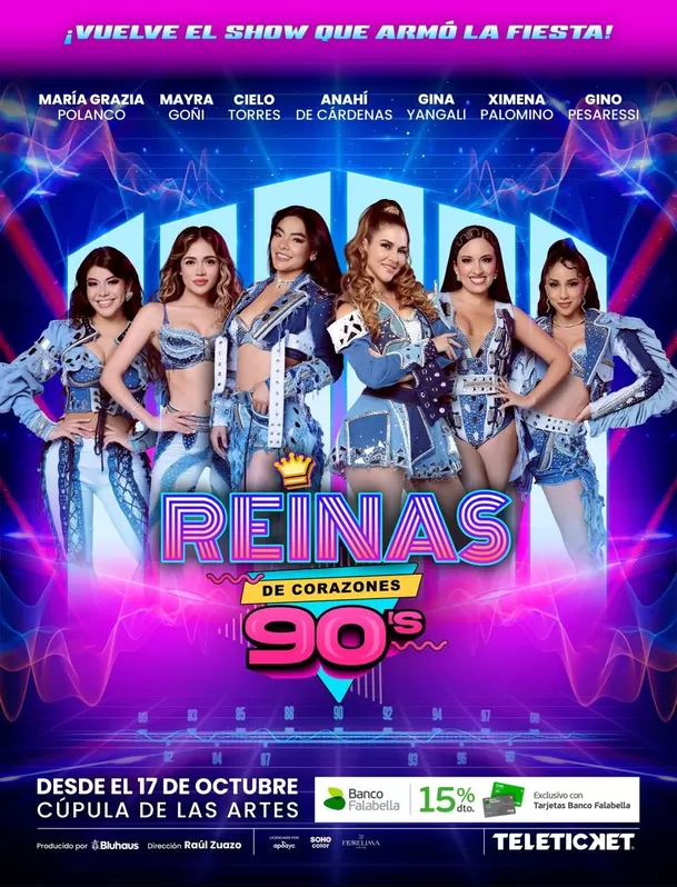 ¡Regresa Reinas de Corazones 90’s con una segunda temporada.