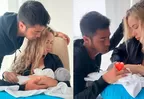 Rodrigo Cuba y Ale Venturo se convirtieron en padres y compartieron tierna foto de su bebé por primera vez