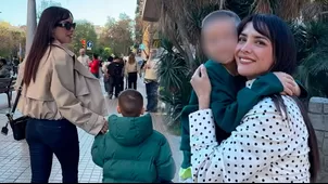 Rosángela Espinoza protagonizó tierno reencuentro con su sobrino
