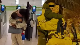 Rosángela Espinoza tuvo emotiva despedida con su sobrino