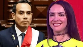Rosángela Espinoza y su reacción al ser llamada "primera dama" por foto con Jerí.