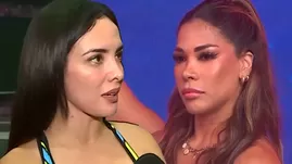 Rosángela Espinoza reveló que Karen Dejo la tiene bloqueada tras polémica. | Composición: Más Espectáculos.