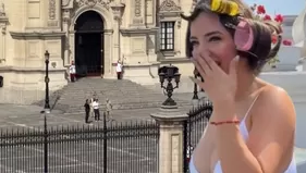 Rosángela se emocionó al ver a José Jerí en Palacio: "Mi casa"