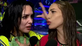 Rosángela y Allison se volvieron a enfrentar detrás de cámaras. | Fuente: Más Espectáculos