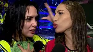 Rosángela y Allison se volvieron a enfrentar detrás de cámaras