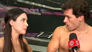 Rosangela y Patricio Parodi se dijeron de todos en detrás de cámaras de EEG.