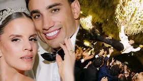Said Palao revela fotos inéditas de su boda con Ale Baigorria
