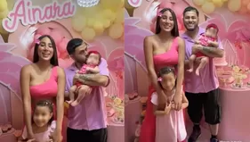 Samahara Lobatón celebró a lo grande los 3 meses de Ainara