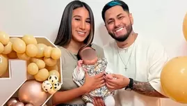 Samahara Lobatón celebró 3 meses de su hijo sin Bryan Torres.
