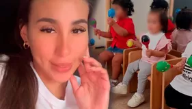 Samahara Lobatón habló del primer día de clases de hija con Bryan