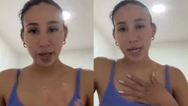 Samahara Lobatón reapareció tras agresión de Bryan Torres