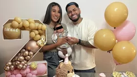 Samahara Lobatón y Bryan Torres celebraron así 2 meses de Ainara