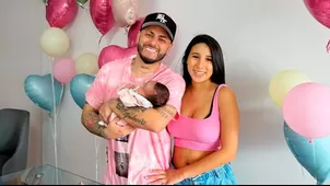 Samahara Lobatón y Bryan Torres celebraron primer mes de su bebé