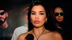 Samantha Batallanos se defiende de críticas por lujosos viajes. | Fuente: América Televisión