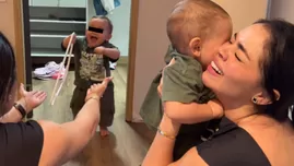 La Segura y su emoción por primeros pasos de su hijo