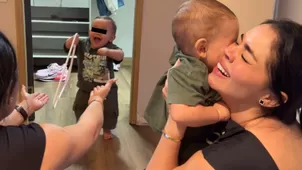 'La Segura' estalló de emoción por los primeros pasos de su bebé