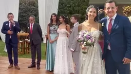 El actor Segio Galliani se robó el show durante el matrimonio de su hija cuando se animó a cantar en vivo uno de sus famosos temas de los Chabelos.