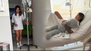 Shirley Arica internada | Composición: Katherine Lozano