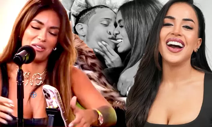 Shirley Arica sorprendida por Onelia Molina y su ex Uriel