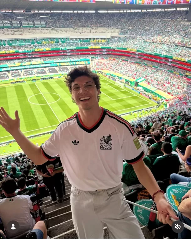 Thiago en la inauguración del Mundial 2026 en México | Fuente: Instagram