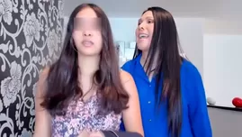 Tula Rodríguez y Valentina sorprendieron con escena de actuación. | Fuente: América Espectáculos
