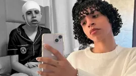 Valentino reaparece vendado tras fuerte intoxicación. Video: Tiktok