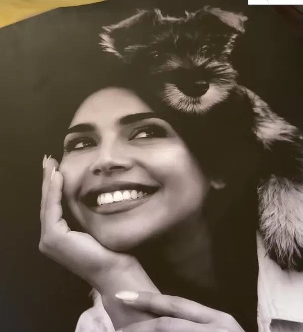 Vania Bludau y su Gastona | Fuente: Instagram vaniabludau