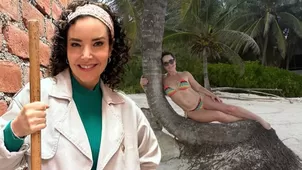 Virna Flores, Lorena de AFHS, impactó con su figura en bikini