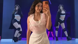 Ximena Palomino, Yesenia de AFHS, impactó bailando.