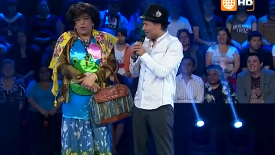 	La T&iacute;a Zoila con Math&iacute;as Brivio.