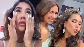 Melissa Paredes mostró cómo se prepara para interpretar a Sheyla